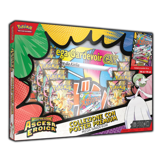 Collezione Premium con Poster Mega Gardevoir (ITA)